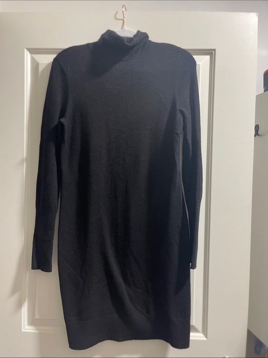 Express Dresses & Skirts - Express Black Long Sleeve Turtleneck Mini Dress